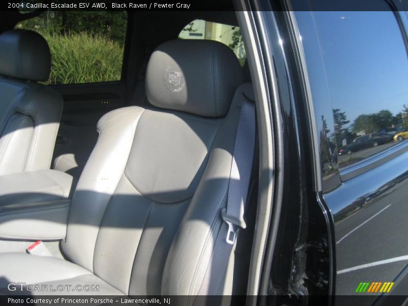 Black Raven / Pewter Gray 2004 Cadillac Escalade ESV AWD