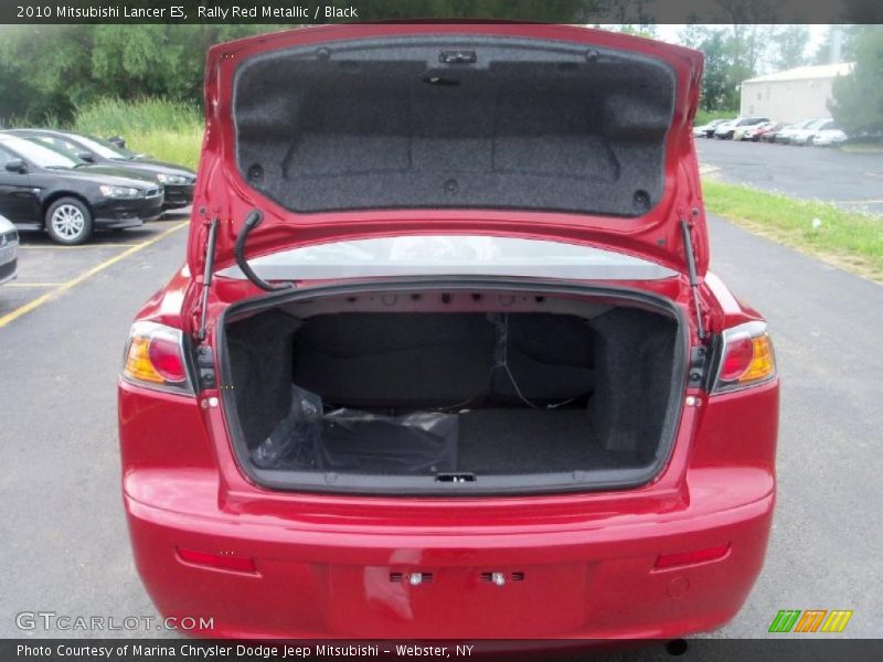 Rally Red Metallic / Black 2010 Mitsubishi Lancer ES