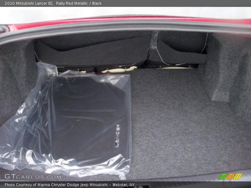 Rally Red Metallic / Black 2010 Mitsubishi Lancer ES