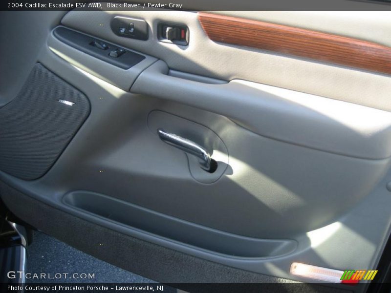 Black Raven / Pewter Gray 2004 Cadillac Escalade ESV AWD