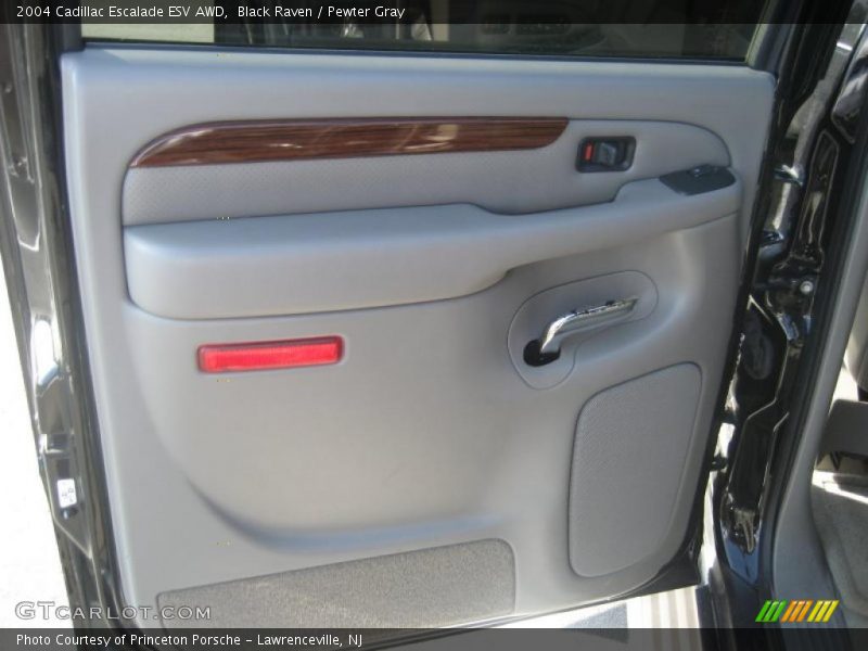 Black Raven / Pewter Gray 2004 Cadillac Escalade ESV AWD