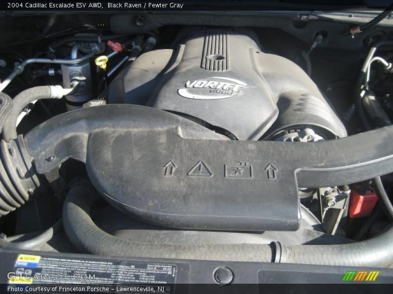 Black Raven / Pewter Gray 2004 Cadillac Escalade ESV AWD