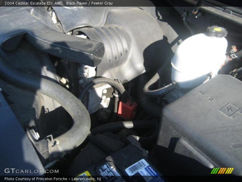 Black Raven / Pewter Gray 2004 Cadillac Escalade ESV AWD