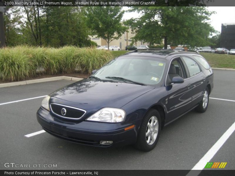 Medium Royal Blue Metallic / Medium Graphite 2000 Mercury Sable LS Premium Wagon