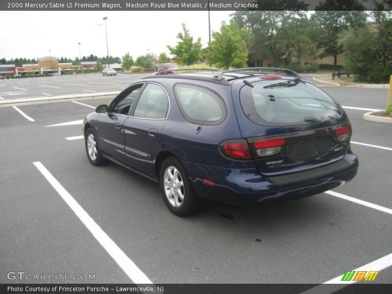 Medium Royal Blue Metallic / Medium Graphite 2000 Mercury Sable LS Premium Wagon