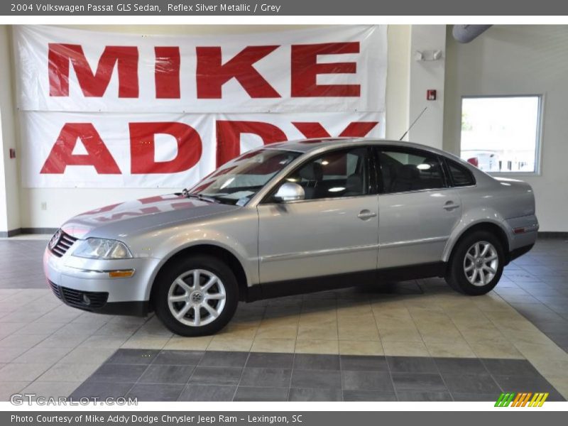 Reflex Silver Metallic / Grey 2004 Volkswagen Passat GLS Sedan