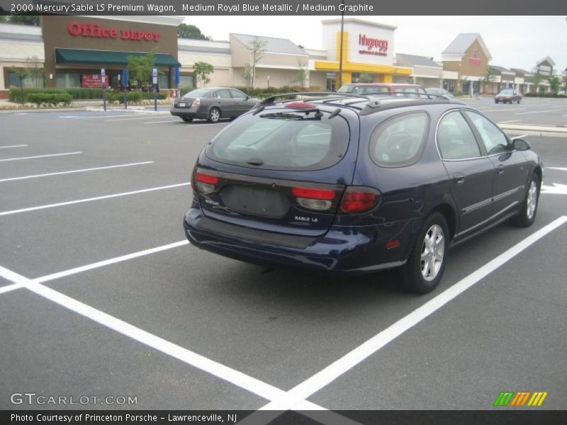 Medium Royal Blue Metallic / Medium Graphite 2000 Mercury Sable LS Premium Wagon