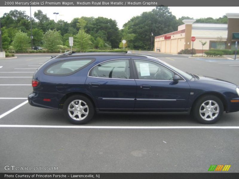 Medium Royal Blue Metallic / Medium Graphite 2000 Mercury Sable LS Premium Wagon