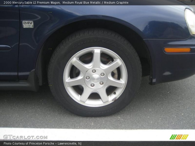 Medium Royal Blue Metallic / Medium Graphite 2000 Mercury Sable LS Premium Wagon