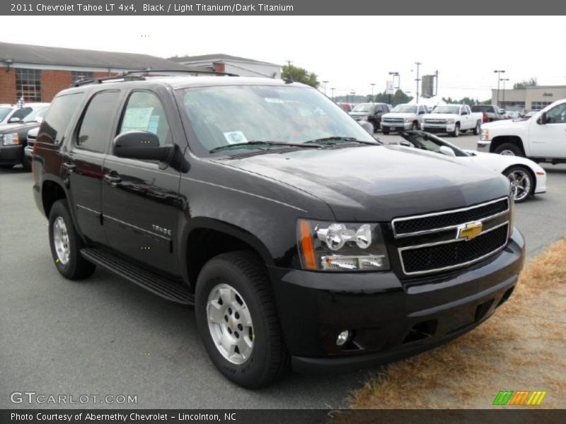 Black / Light Titanium/Dark Titanium 2011 Chevrolet Tahoe LT 4x4