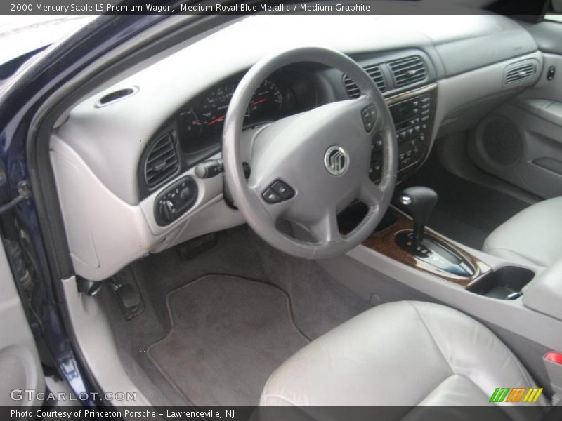 Medium Royal Blue Metallic / Medium Graphite 2000 Mercury Sable LS Premium Wagon