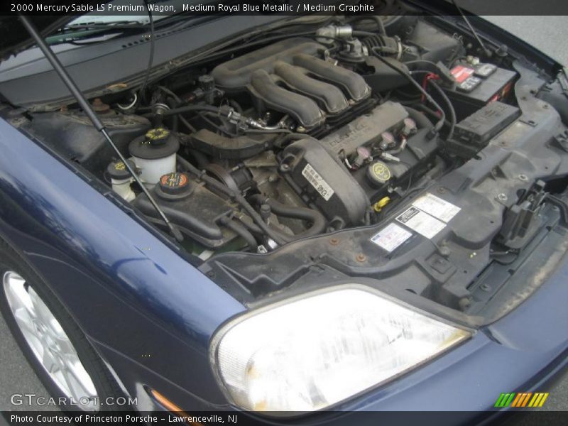 Medium Royal Blue Metallic / Medium Graphite 2000 Mercury Sable LS Premium Wagon