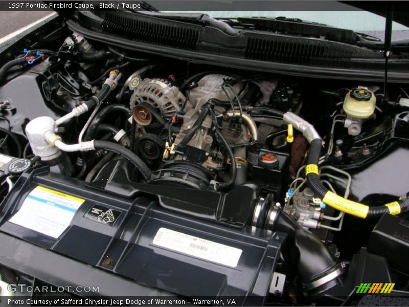 Black / Taupe 1997 Pontiac Firebird Coupe