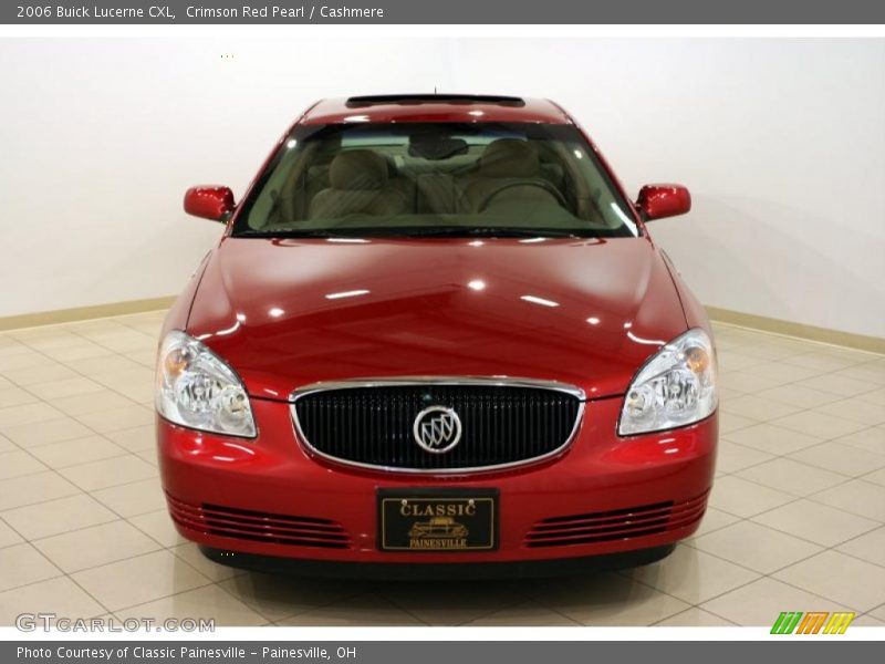 Crimson Red Pearl / Cashmere 2006 Buick Lucerne CXL