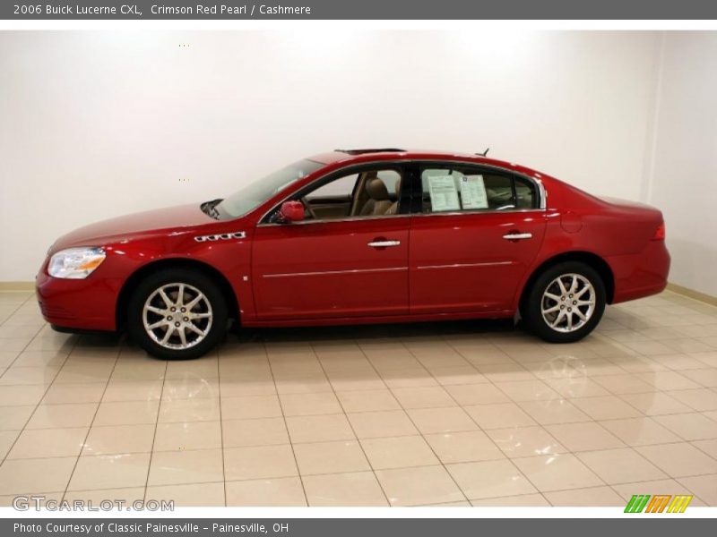 Crimson Red Pearl / Cashmere 2006 Buick Lucerne CXL