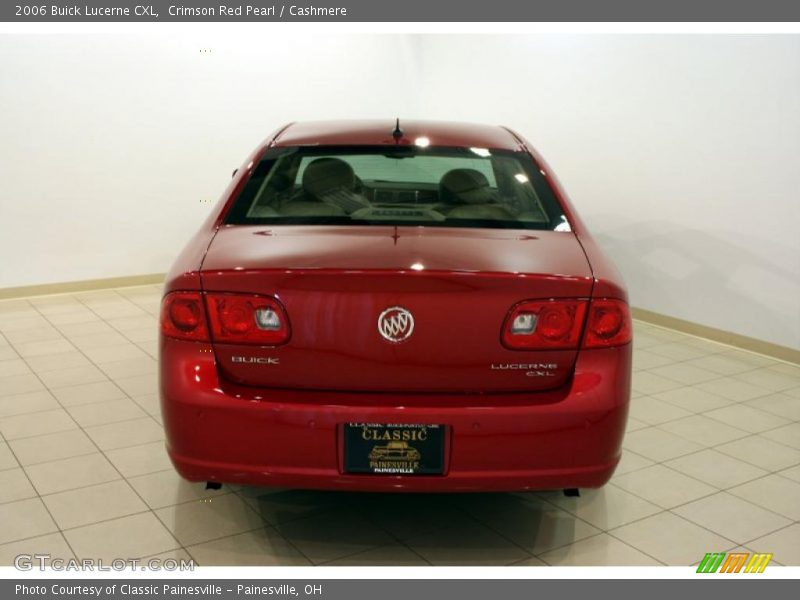 Crimson Red Pearl / Cashmere 2006 Buick Lucerne CXL
