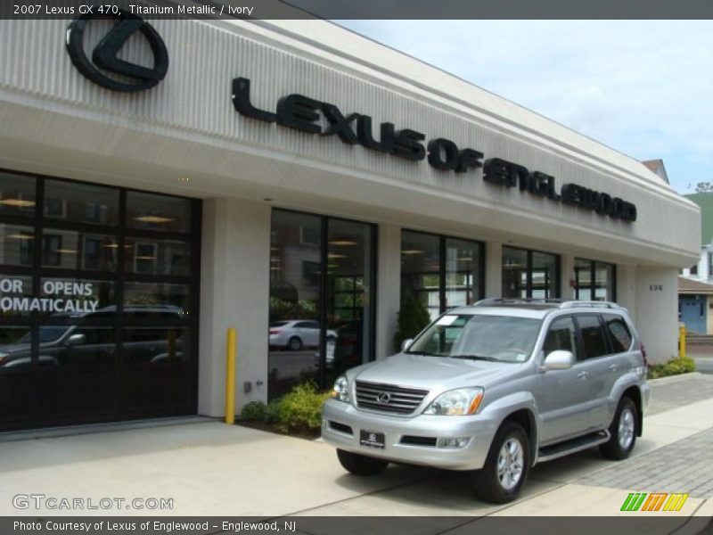 Titanium Metallic / Ivory 2007 Lexus GX 470