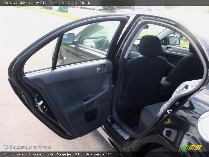 Tarmac Black Pearl / Black 2010 Mitsubishi Lancer GTS