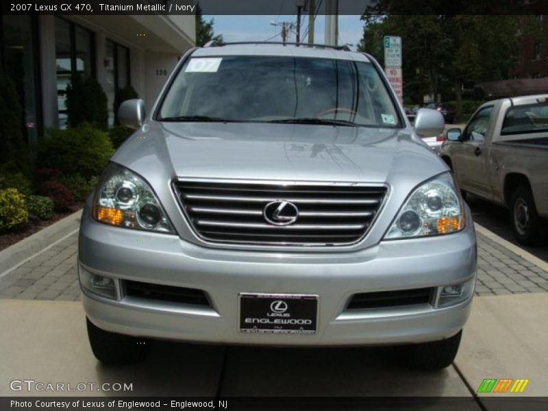 Titanium Metallic / Ivory 2007 Lexus GX 470