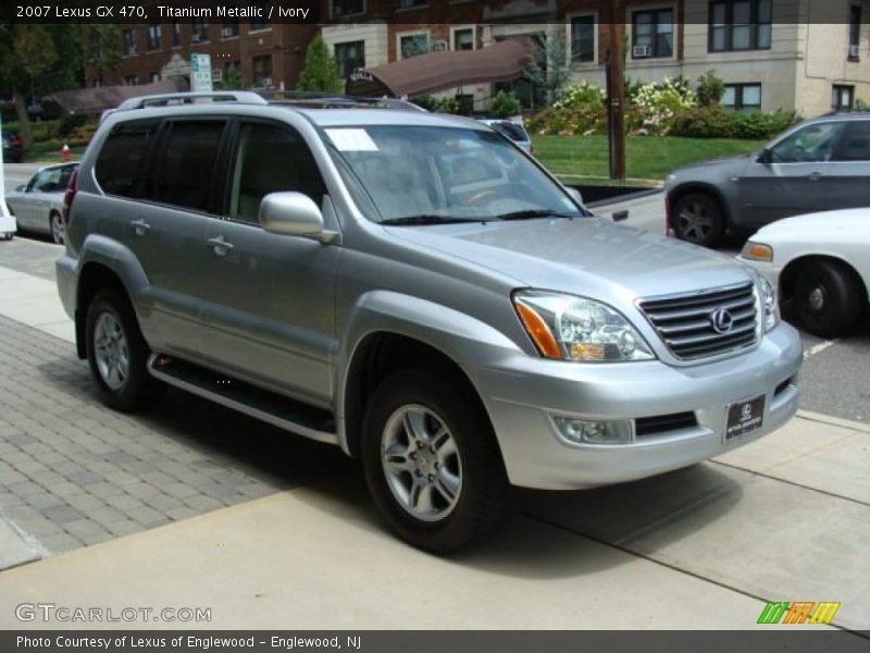Titanium Metallic / Ivory 2007 Lexus GX 470