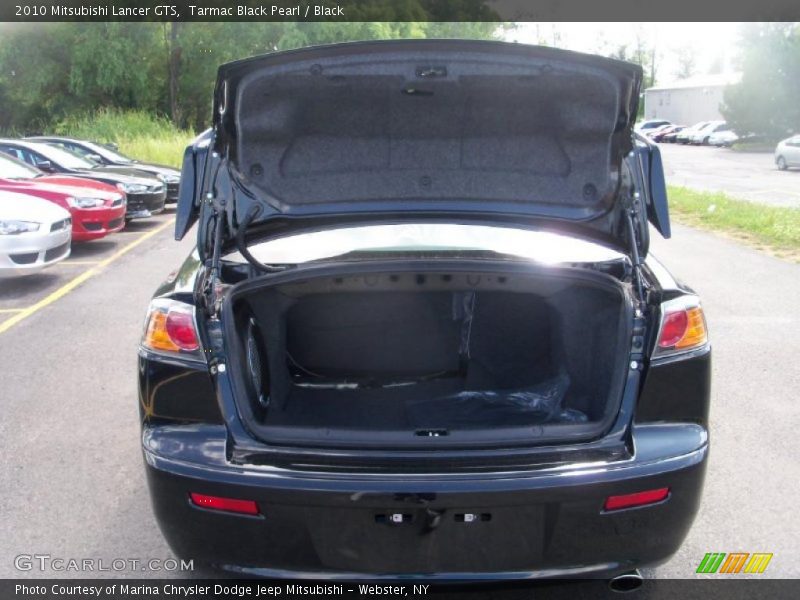 Tarmac Black Pearl / Black 2010 Mitsubishi Lancer GTS