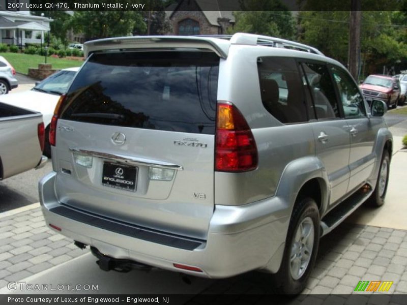 Titanium Metallic / Ivory 2007 Lexus GX 470