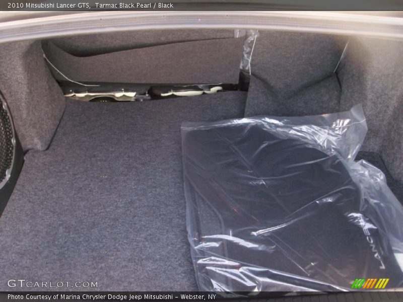 Tarmac Black Pearl / Black 2010 Mitsubishi Lancer GTS