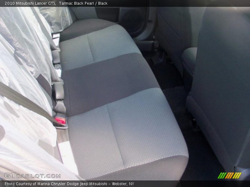 Tarmac Black Pearl / Black 2010 Mitsubishi Lancer GTS