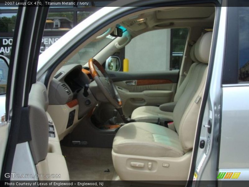 Titanium Metallic / Ivory 2007 Lexus GX 470