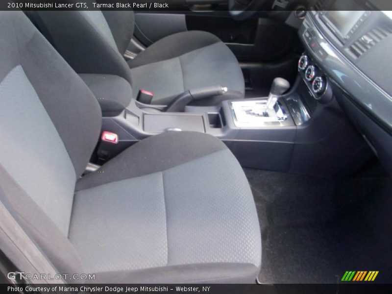 Tarmac Black Pearl / Black 2010 Mitsubishi Lancer GTS