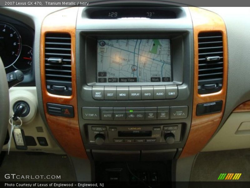 Titanium Metallic / Ivory 2007 Lexus GX 470