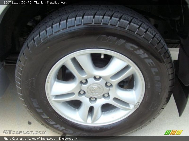 Titanium Metallic / Ivory 2007 Lexus GX 470