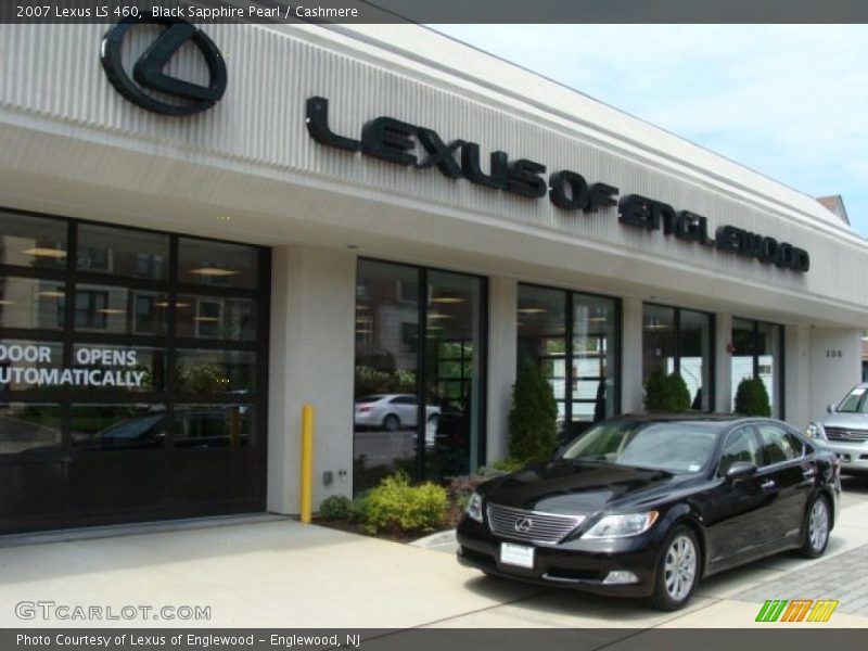 Black Sapphire Pearl / Cashmere 2007 Lexus LS 460