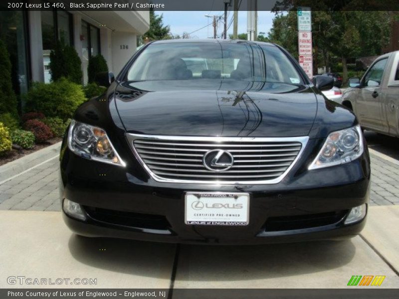 Black Sapphire Pearl / Cashmere 2007 Lexus LS 460