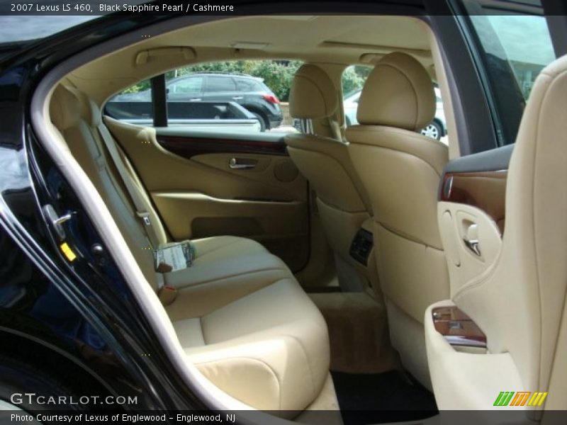 Black Sapphire Pearl / Cashmere 2007 Lexus LS 460