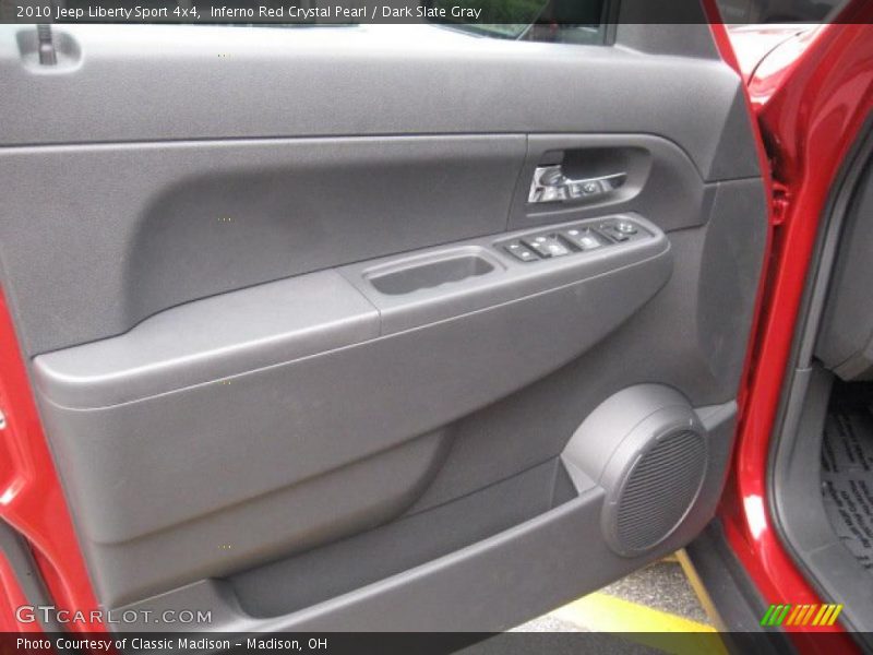 Inferno Red Crystal Pearl / Dark Slate Gray 2010 Jeep Liberty Sport 4x4