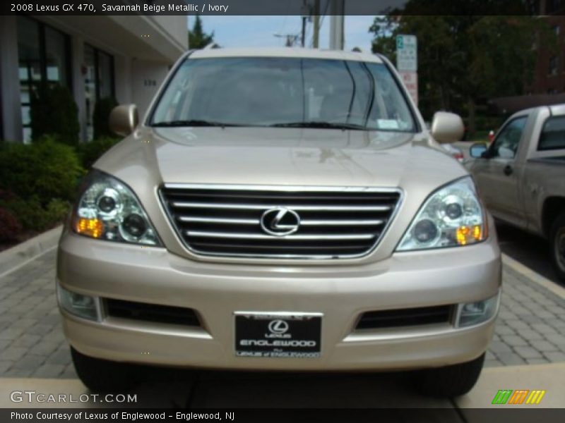 Savannah Beige Metallic / Ivory 2008 Lexus GX 470
