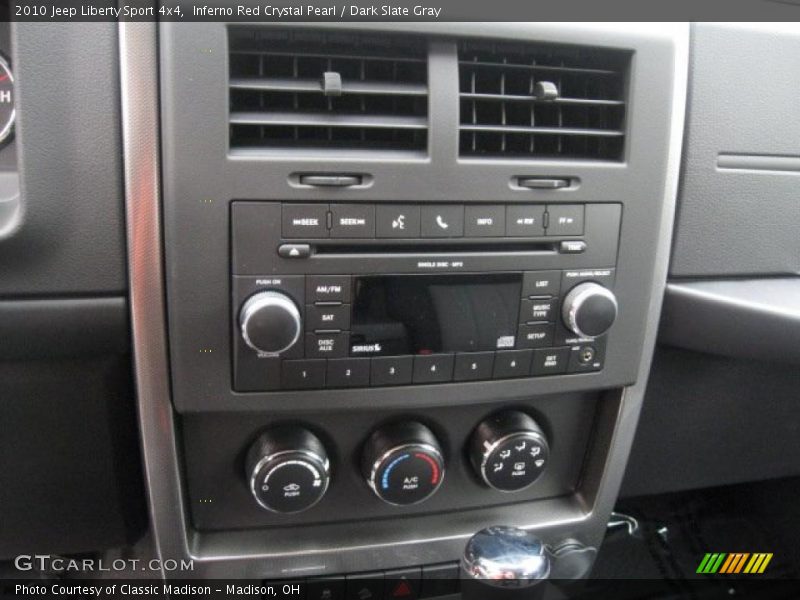 Inferno Red Crystal Pearl / Dark Slate Gray 2010 Jeep Liberty Sport 4x4