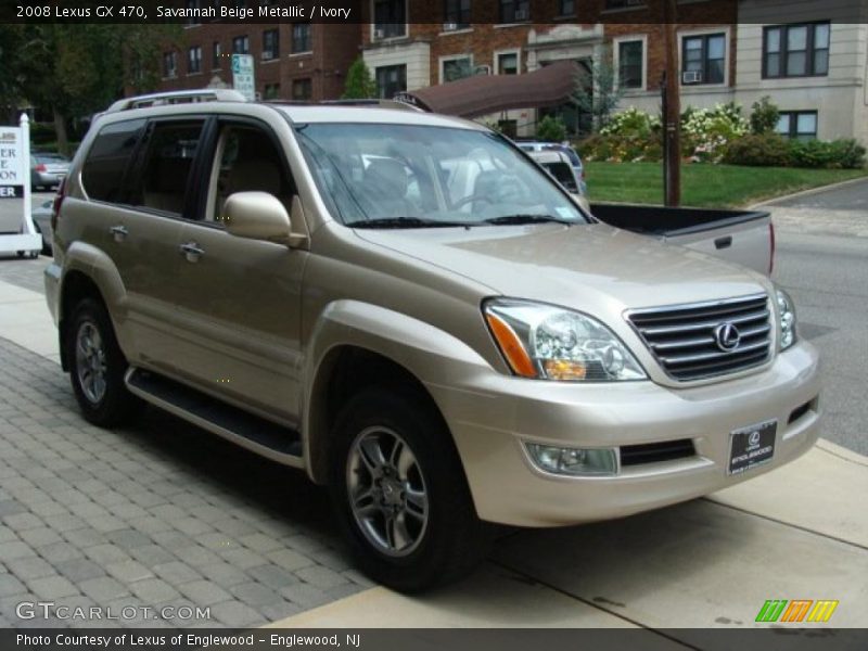 Savannah Beige Metallic / Ivory 2008 Lexus GX 470