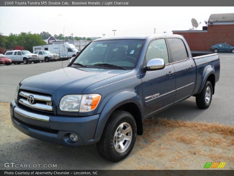 Bluesteel Metallic / Light Charcoal 2006 Toyota Tundra SR5 Double Cab