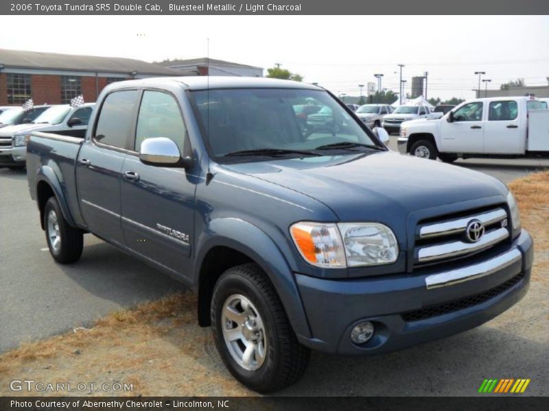 Bluesteel Metallic / Light Charcoal 2006 Toyota Tundra SR5 Double Cab