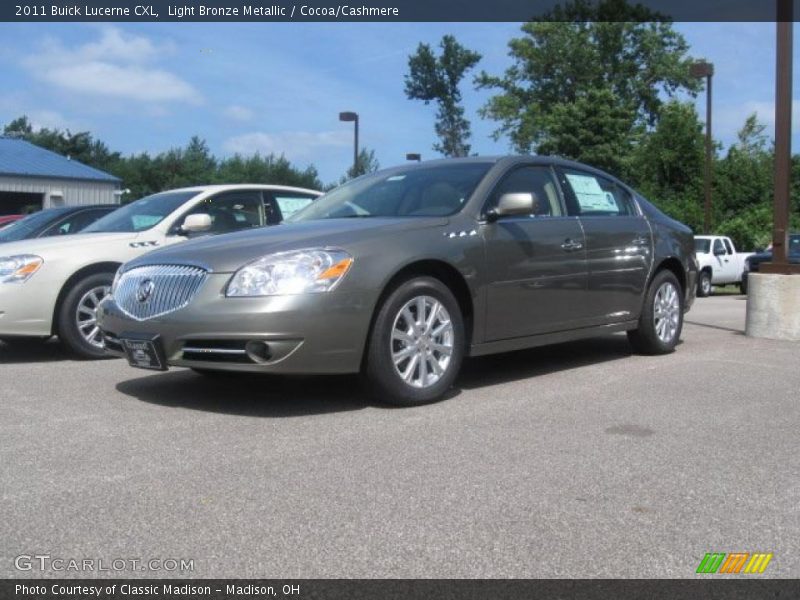 Light Bronze Metallic / Cocoa/Cashmere 2011 Buick Lucerne CXL