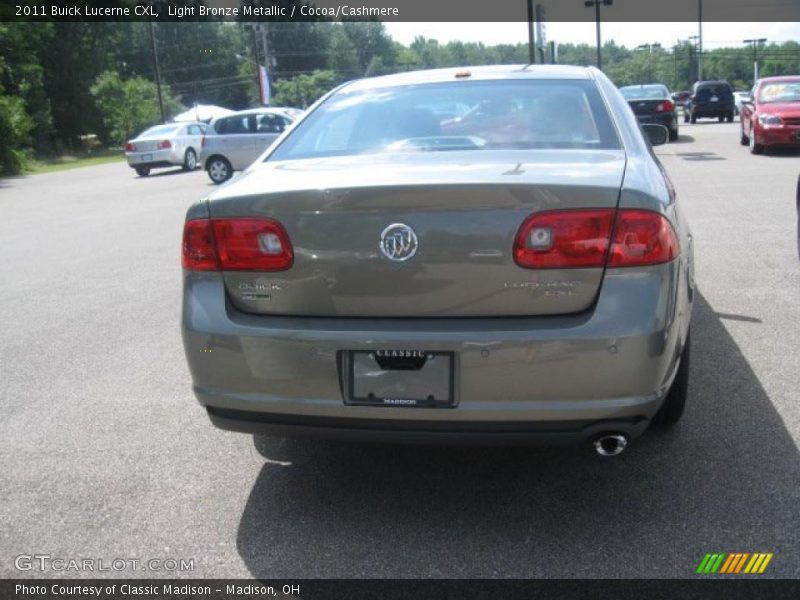 Light Bronze Metallic / Cocoa/Cashmere 2011 Buick Lucerne CXL