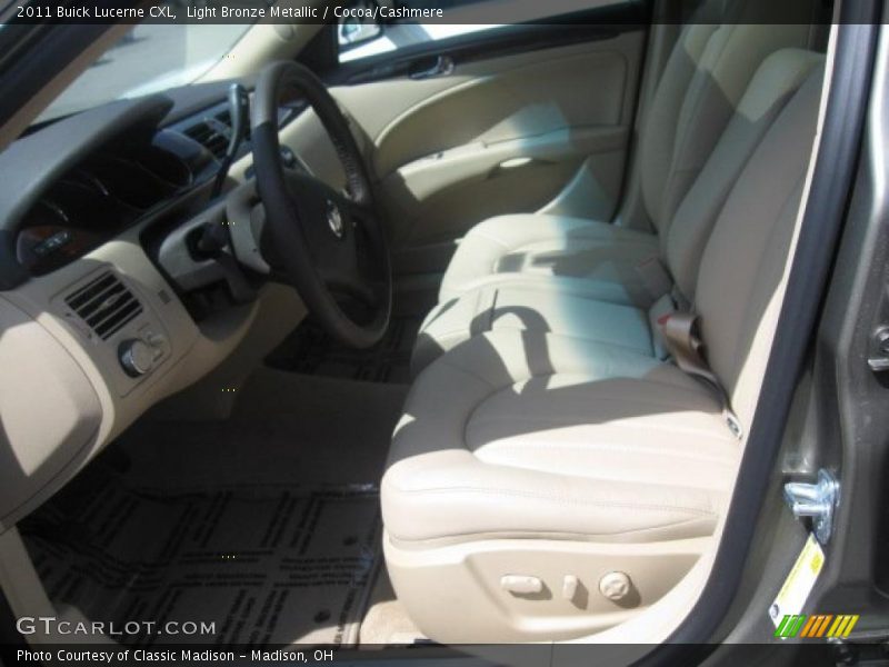 Light Bronze Metallic / Cocoa/Cashmere 2011 Buick Lucerne CXL