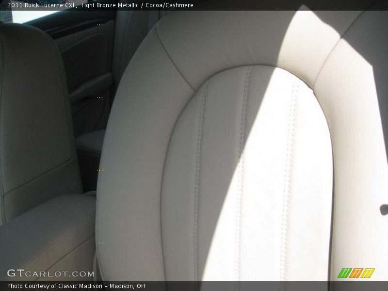 Light Bronze Metallic / Cocoa/Cashmere 2011 Buick Lucerne CXL
