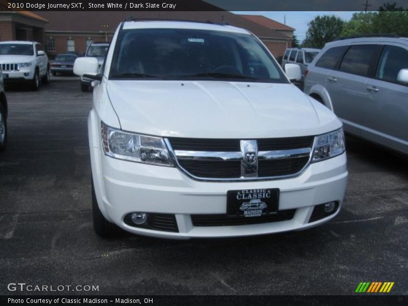 Stone White / Dark Slate Gray 2010 Dodge Journey SXT