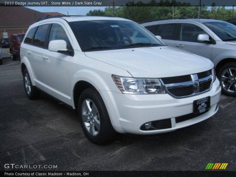 Stone White / Dark Slate Gray 2010 Dodge Journey SXT