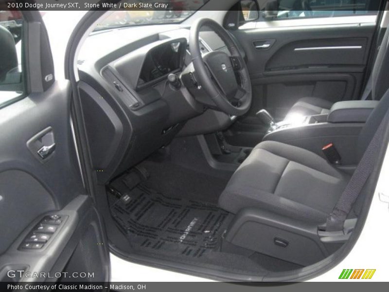 Stone White / Dark Slate Gray 2010 Dodge Journey SXT