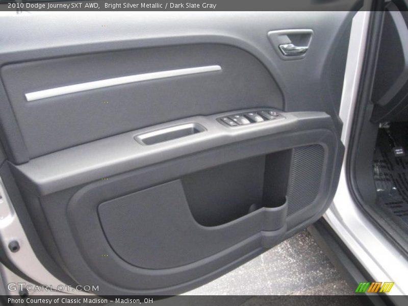 Bright Silver Metallic / Dark Slate Gray 2010 Dodge Journey SXT AWD
