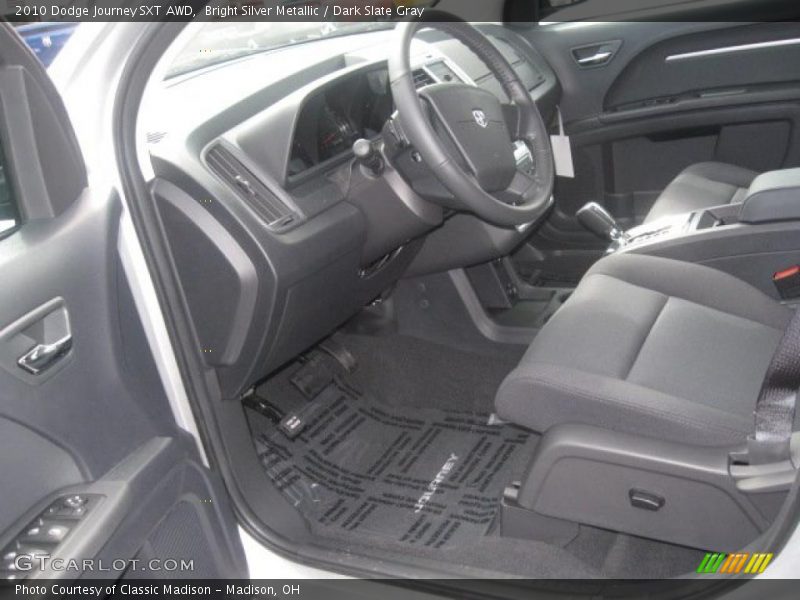 Bright Silver Metallic / Dark Slate Gray 2010 Dodge Journey SXT AWD
